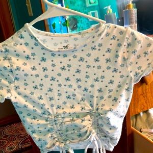 Flower crop top